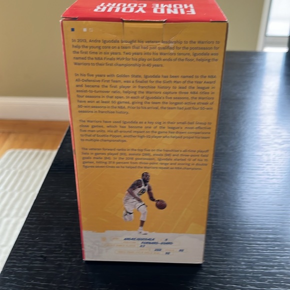 Andre Iguodala Bobblehead Golden State Warriors 2018 Champions - Picture 12 of 15